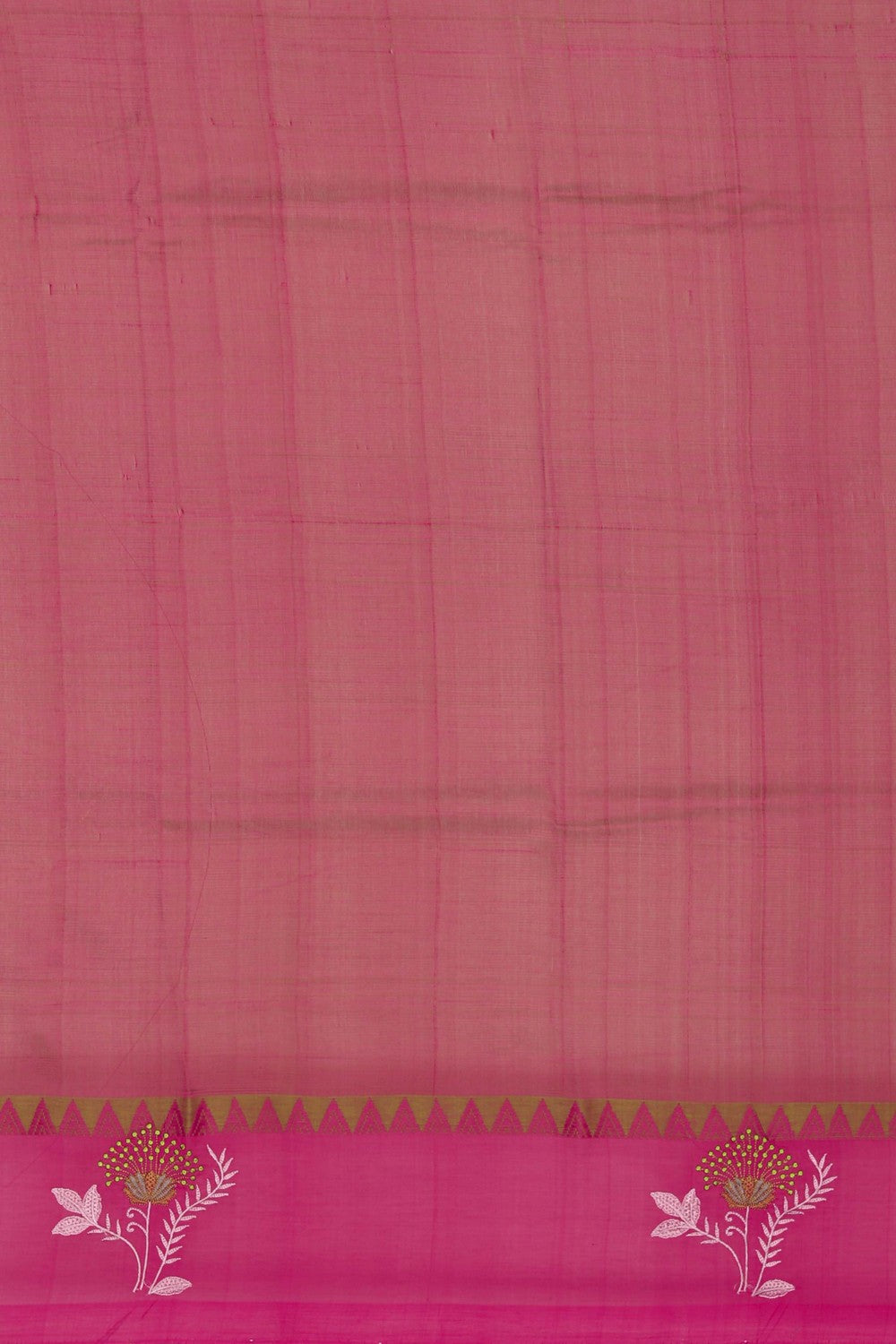 Image of Mangalgiri Silk Embroidery Saree