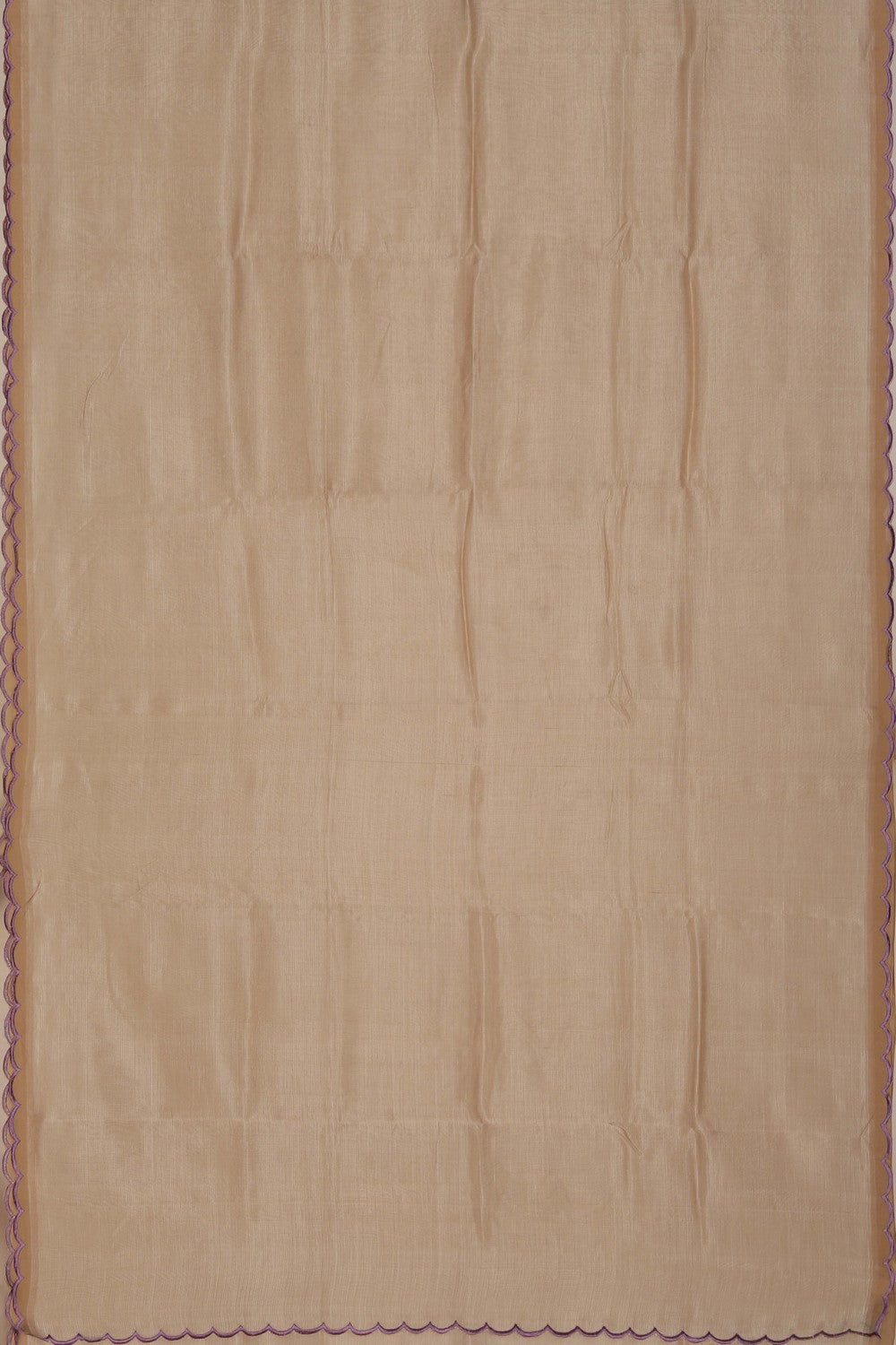 Mangalgiri Silk Beige Saree