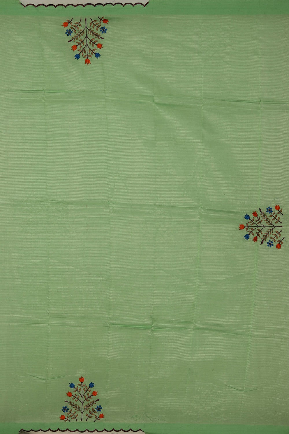 Mangalgiri Silk Pink Saree