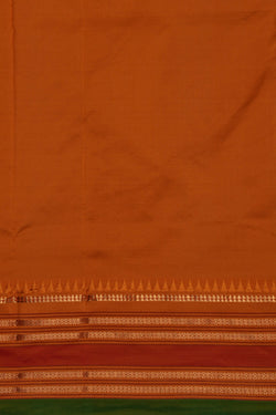 Image of Narayanpet Pure Silk Grey Saree