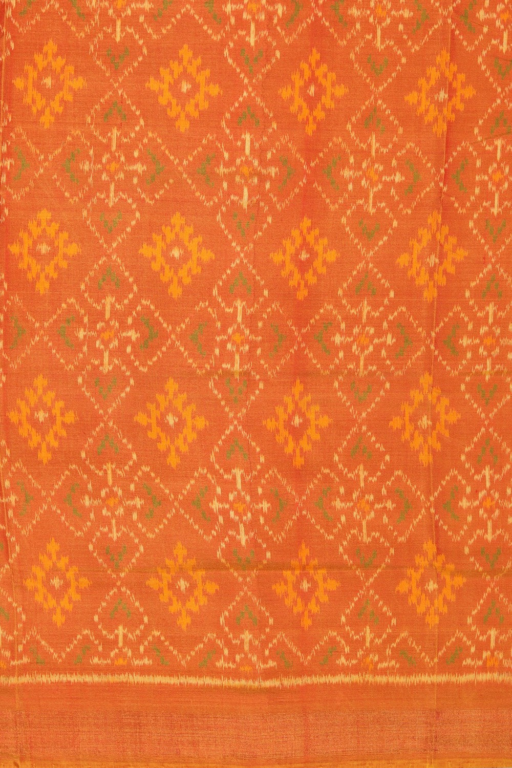 Rajkot Patola Silk Unstitched Suit With Dupatta (3 Pcs Set)