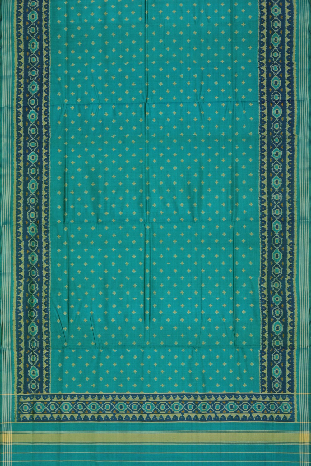 Image of Rajkot Patola Silk Unstitched Suit With Dupatta (3 Pcs Set)