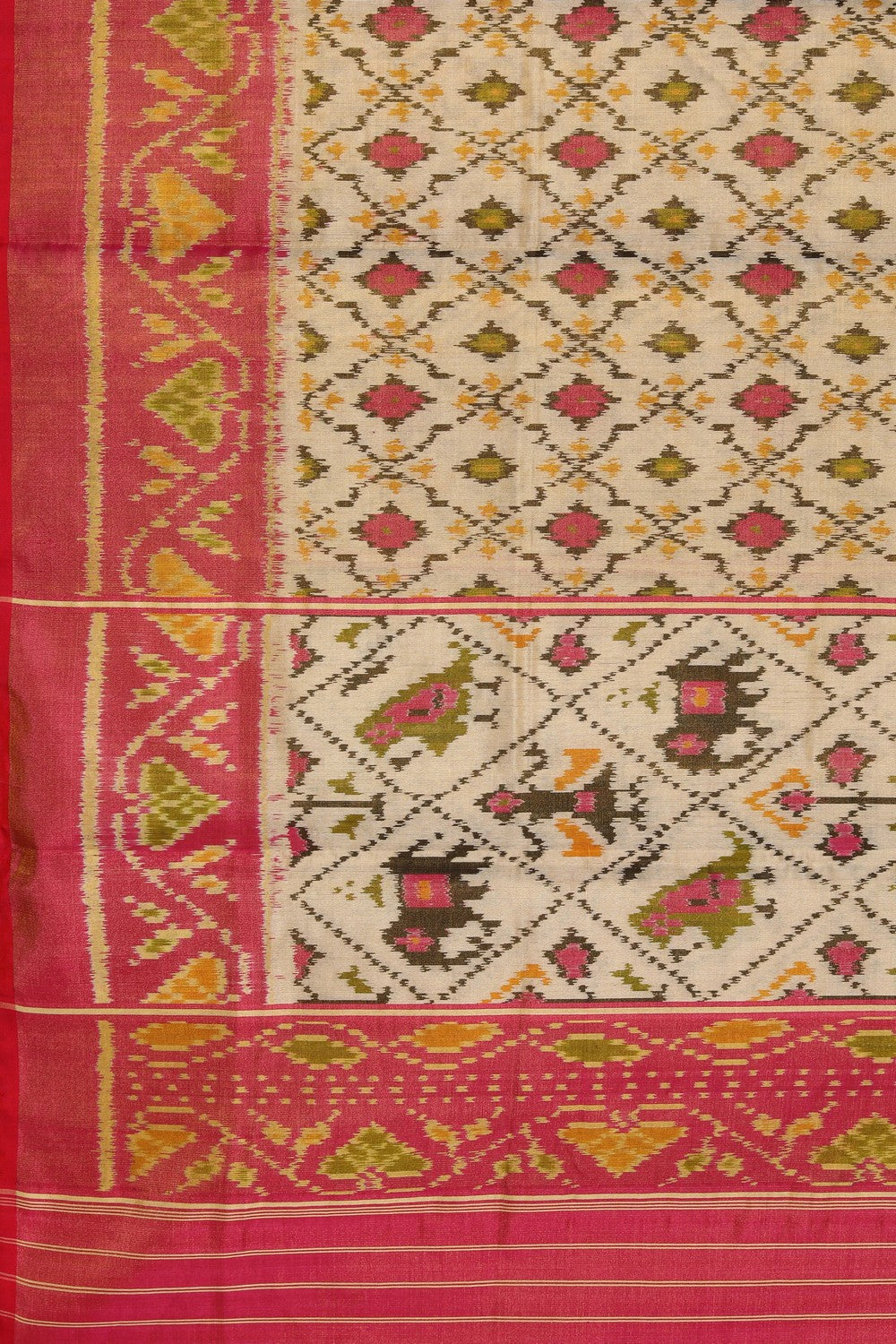 Image of Rajkot Patola Gold Tissue Dupatta