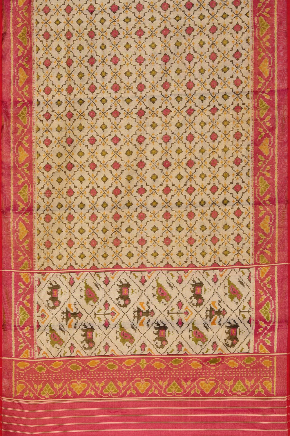 Image of Rajkot Patola Gold Tissue Dupatta
