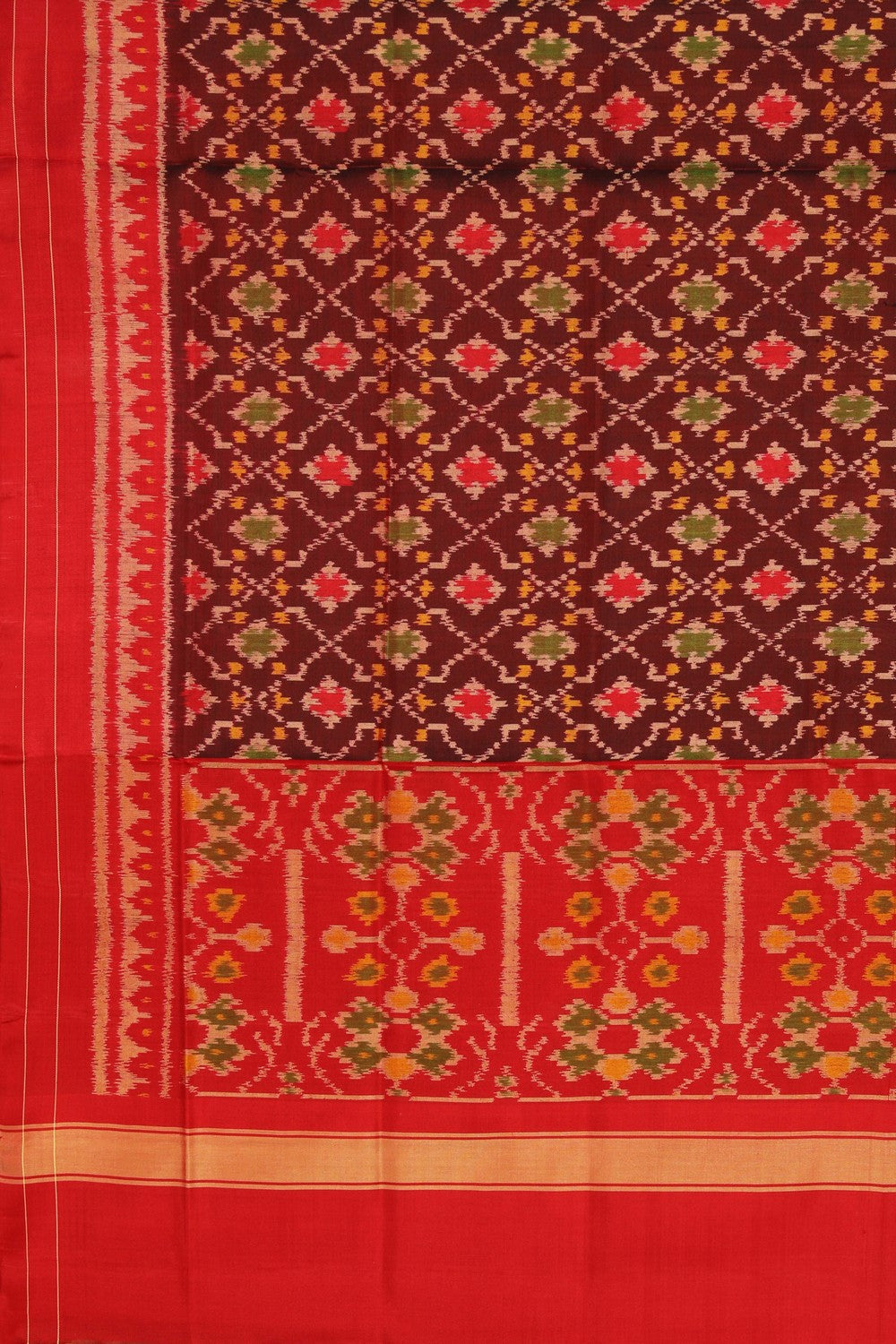 Image of Rajkot Patola Red Dupatta