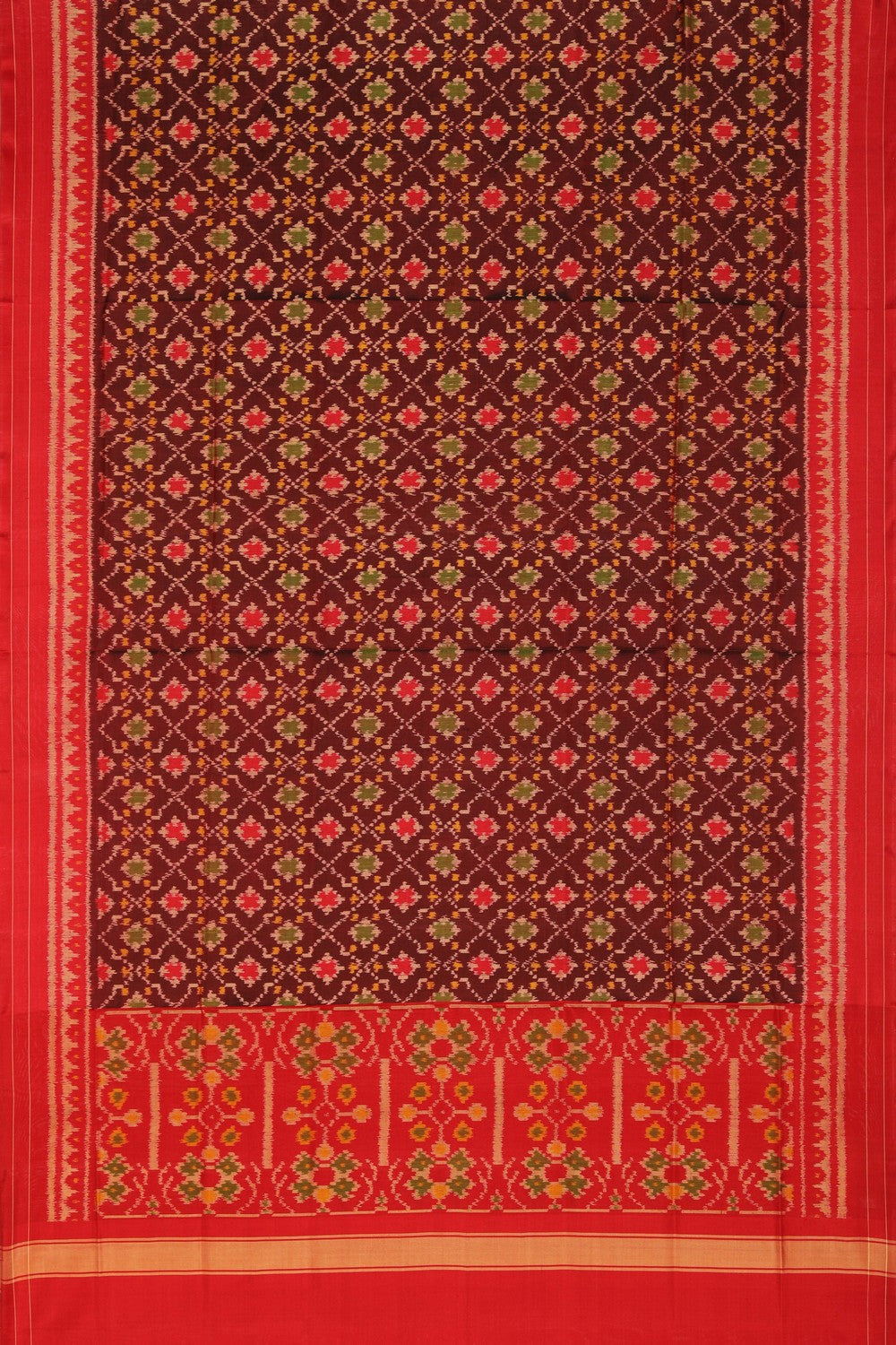Image of Rajkot Patola Red Dupatta