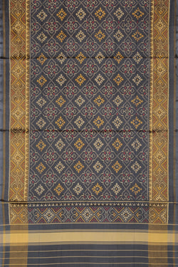 Image of Rajkot Patola Grey Dupatta