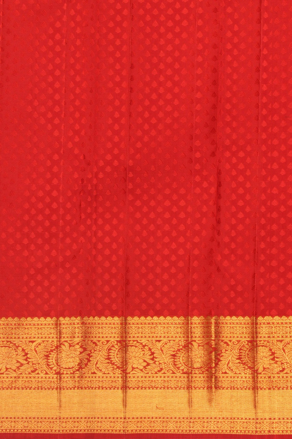 Image of Kanchipattu Brocade Red Saree