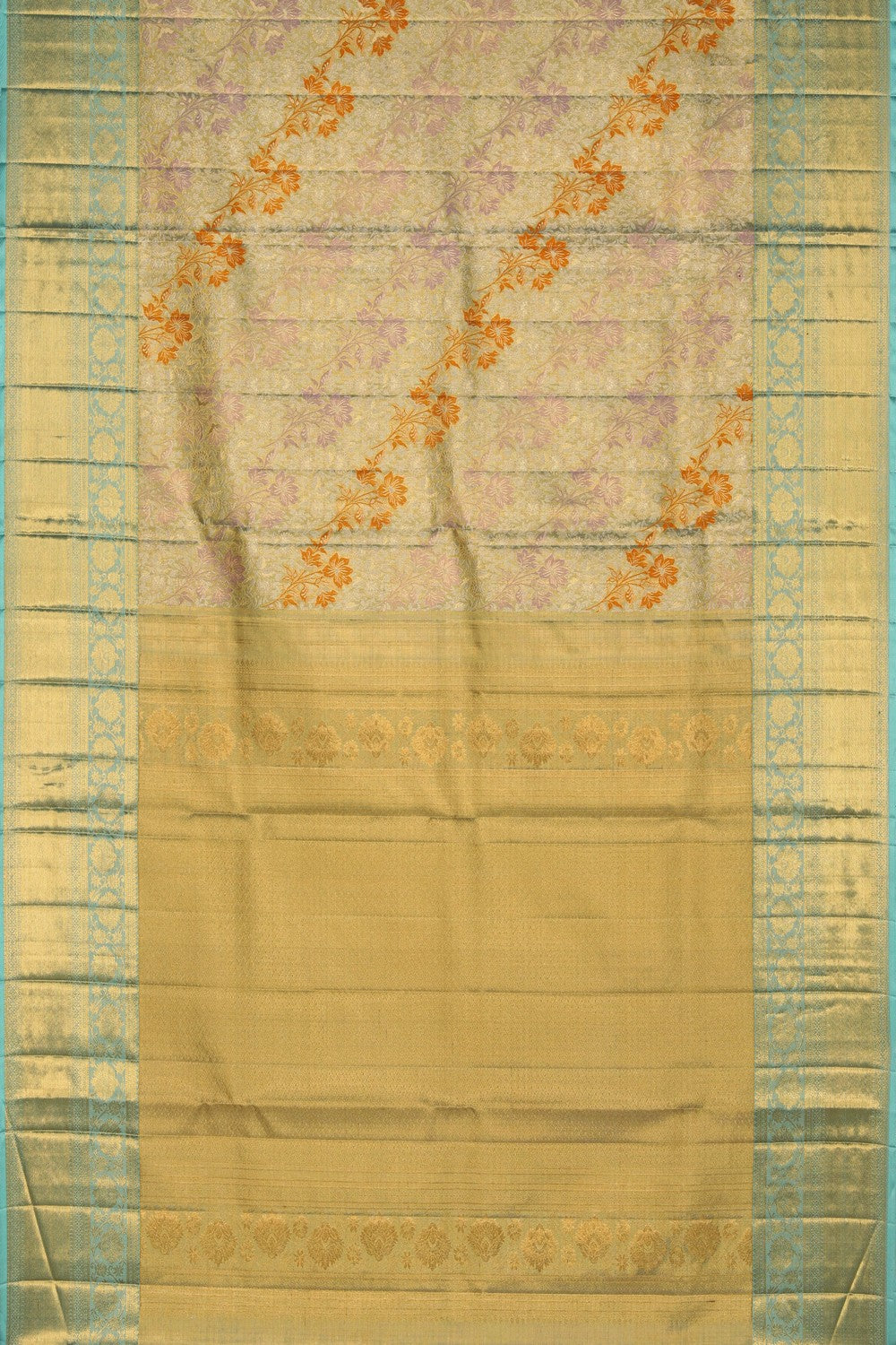 Image of Kanchipattu Tissue Brocade Saree