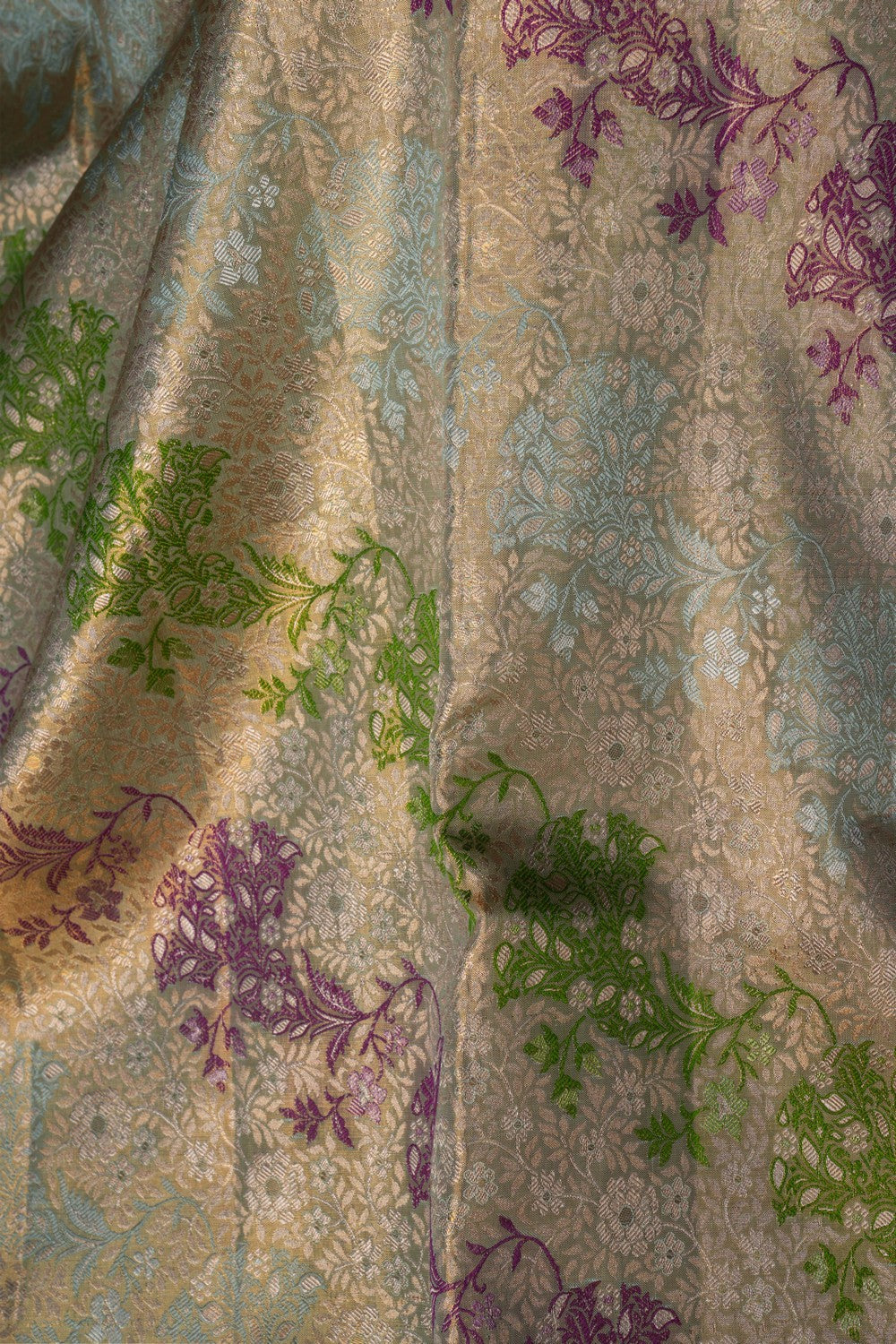 Image of Kanchipattu Tissue Brocade Saree