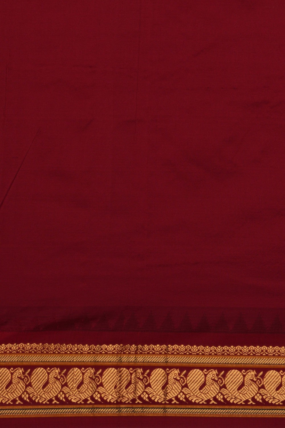 Image of Narayanpet Silk Green Saree