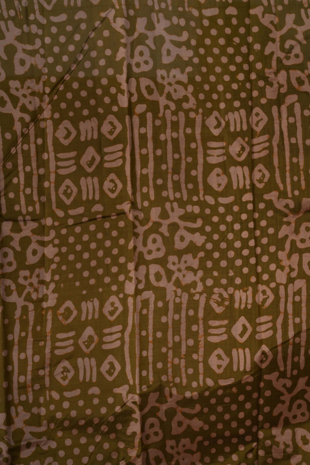 A Printed Silk Saree