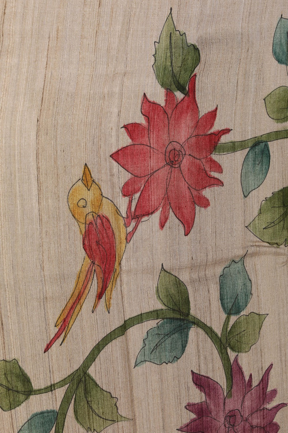 Image of A Floral Printed Saree