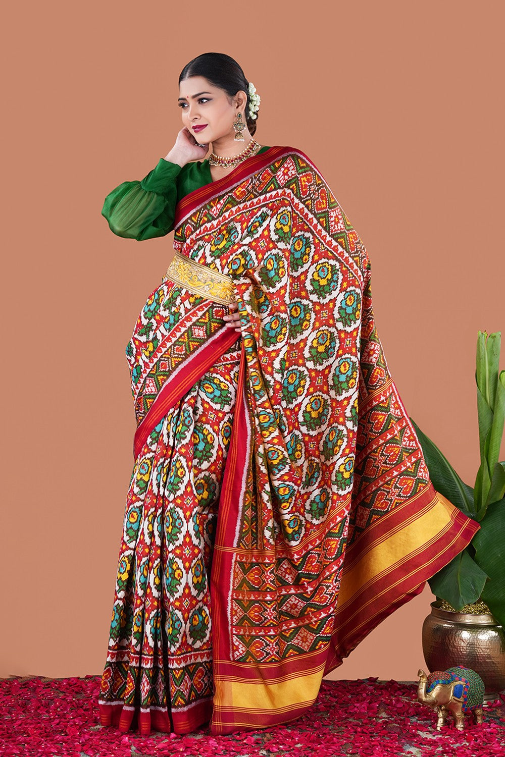 Image of Rajkot Twill Silk Saree