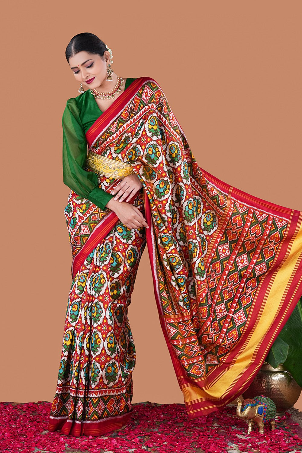 Image of Rajkot Twill Silk Saree