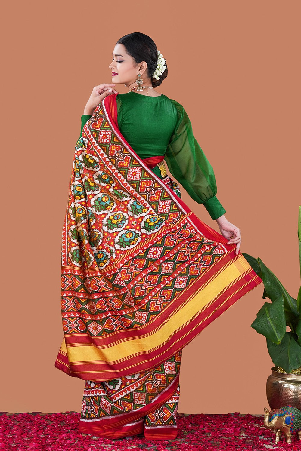 Image of Rajkot Twill Silk Saree