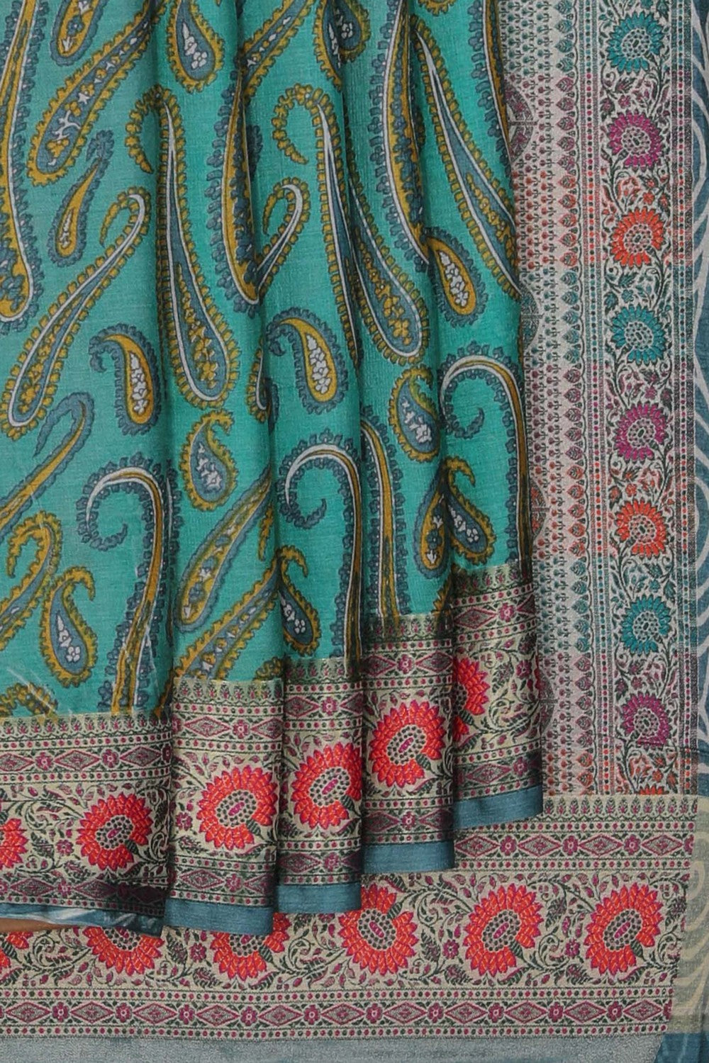 A Beautiful Printed Saree