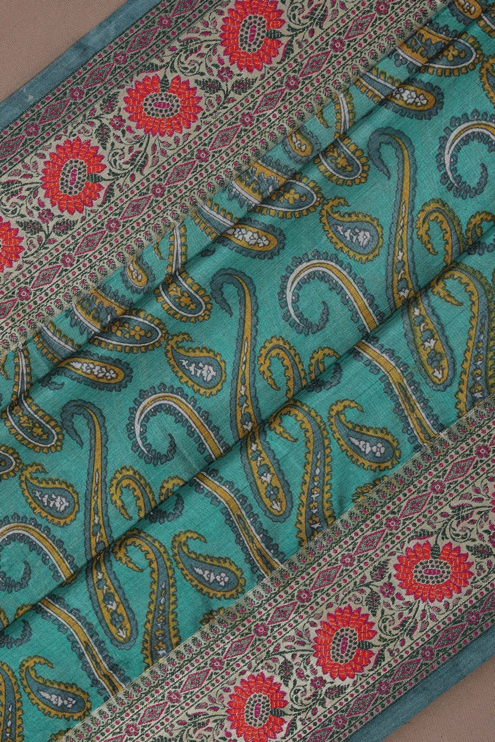 A Beautiful Printed Saree