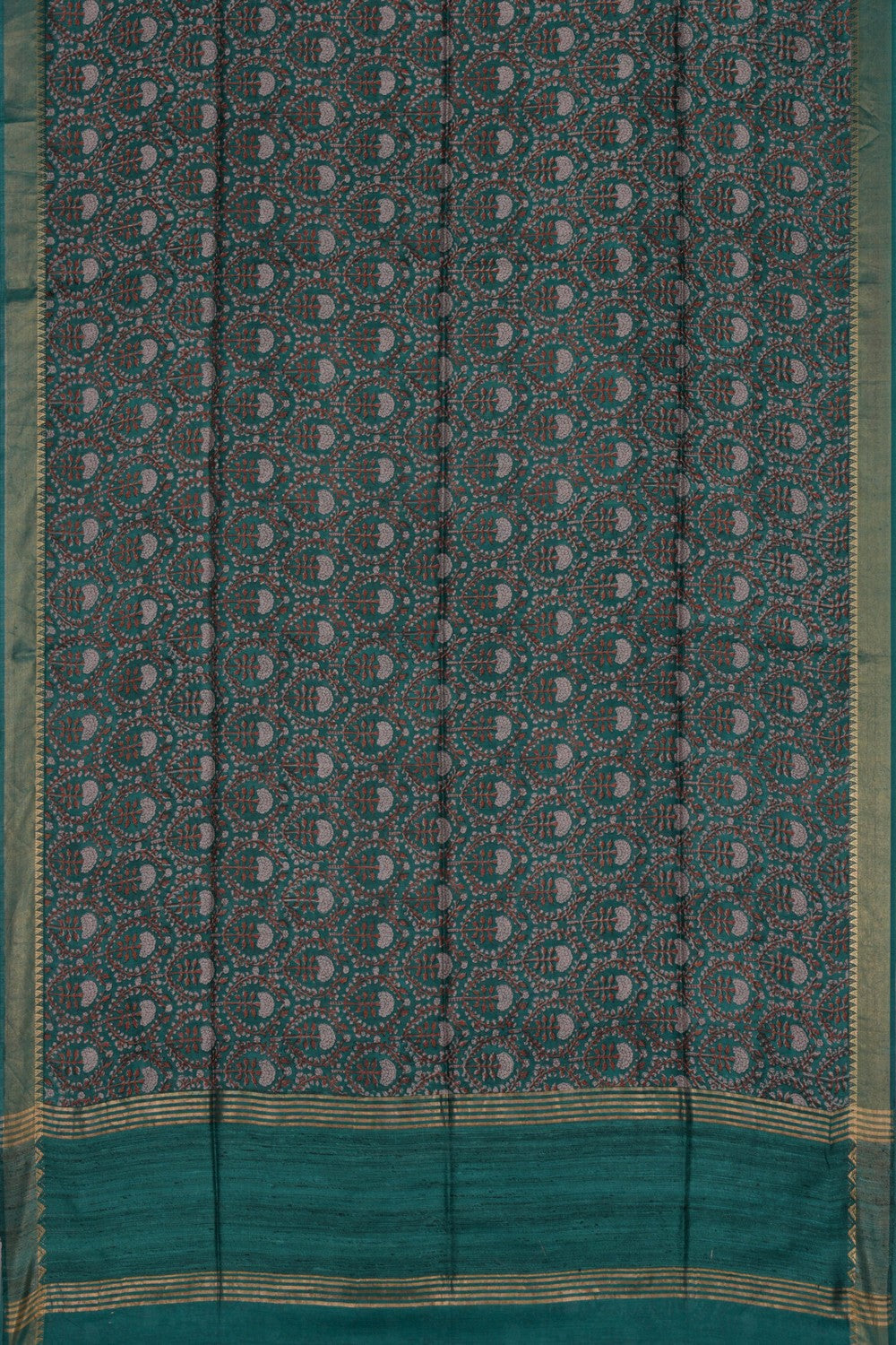 Image of Tussar Printed saree