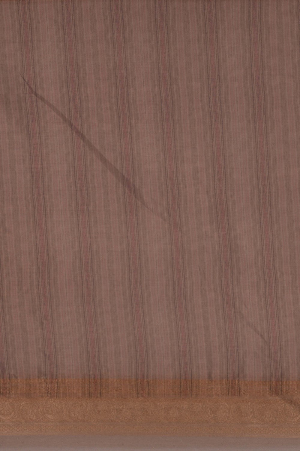 A Tissue-Printed Embroidery Saree