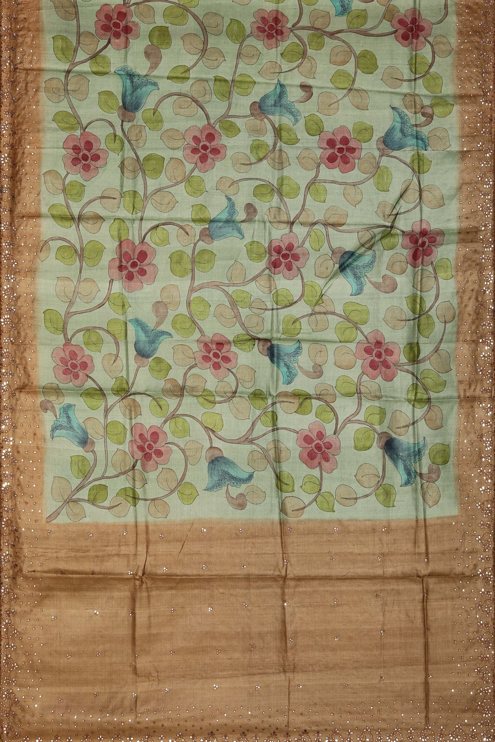 Image of A Floral Printed Saree