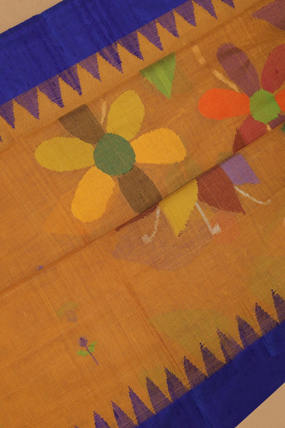 Uppada Handspun Cotton Saree