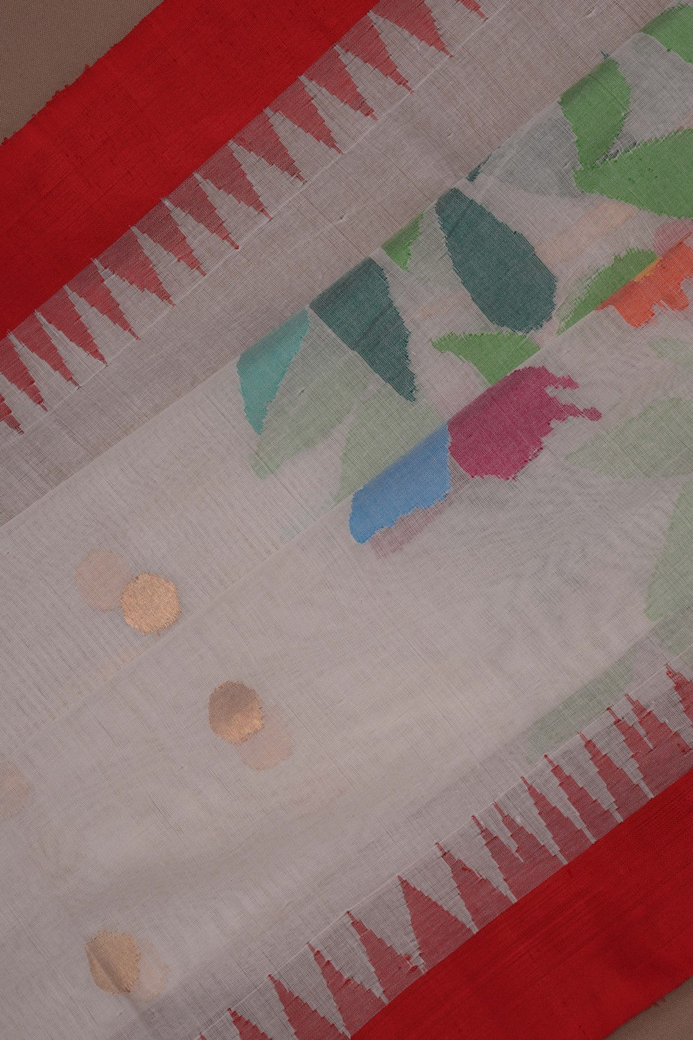 Uppada Handspun Cotton Saree