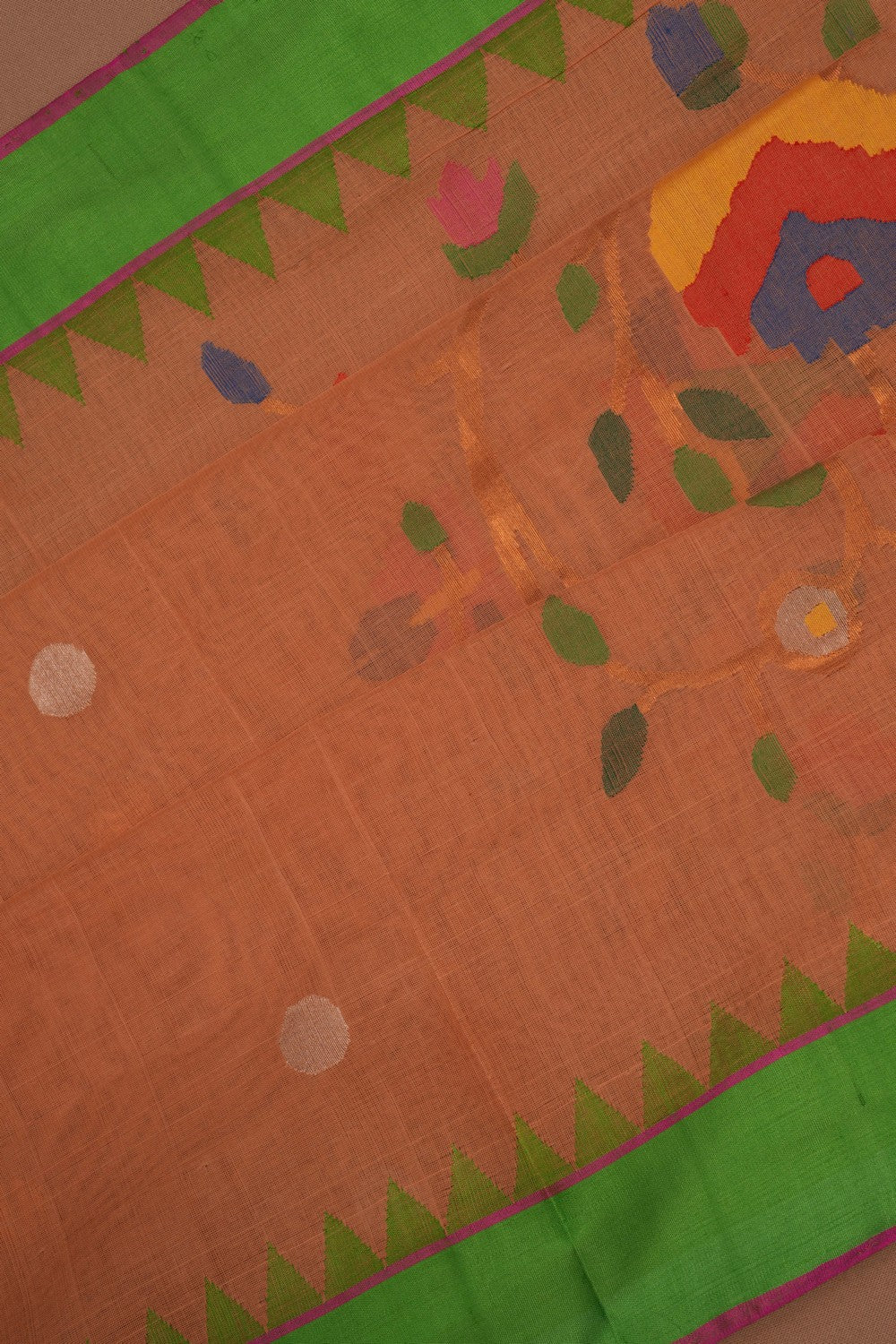 Uppada Handspun Cotton Saree