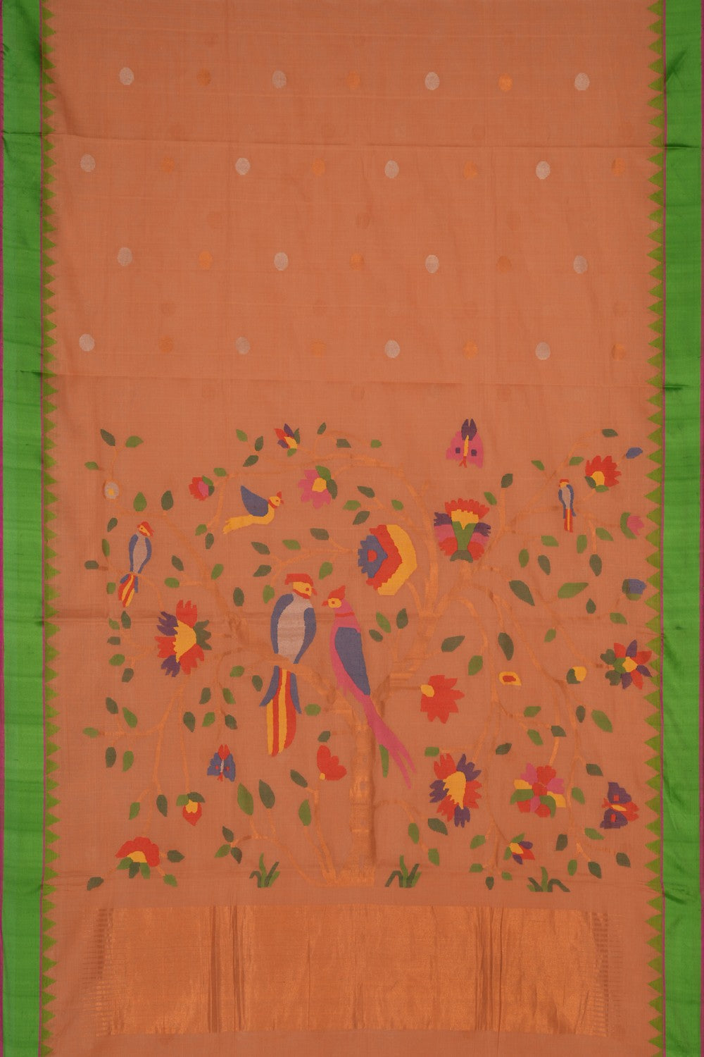 Uppada Handspun Cotton Saree