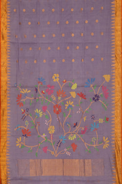 Image of Uppada Handspun Cotton Saree