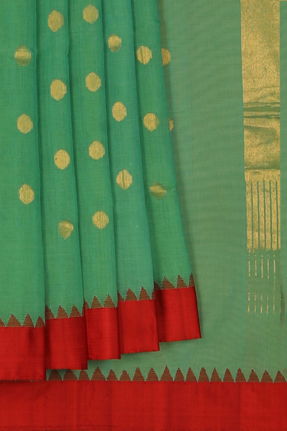 Image of Uppada Handspun Cotton Saree