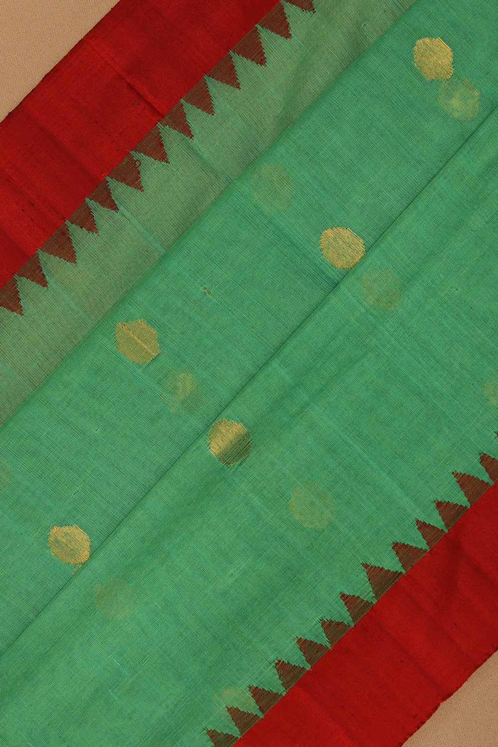 Image of Uppada Handspun Cotton Saree