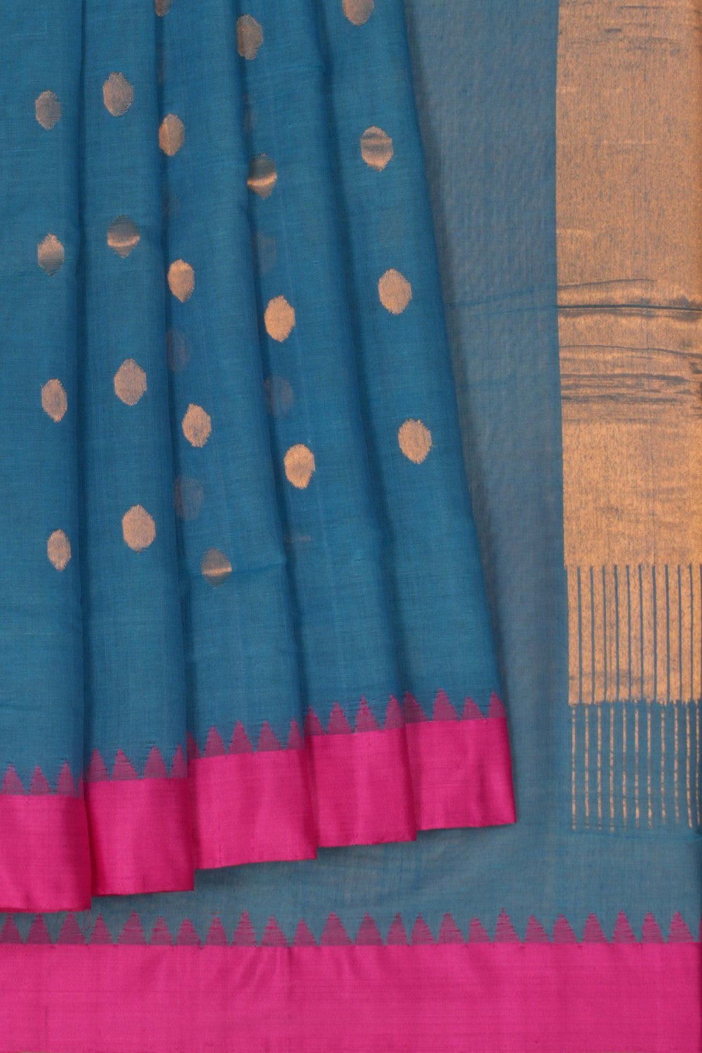 Image of Uppada Handspun Cotton Saree