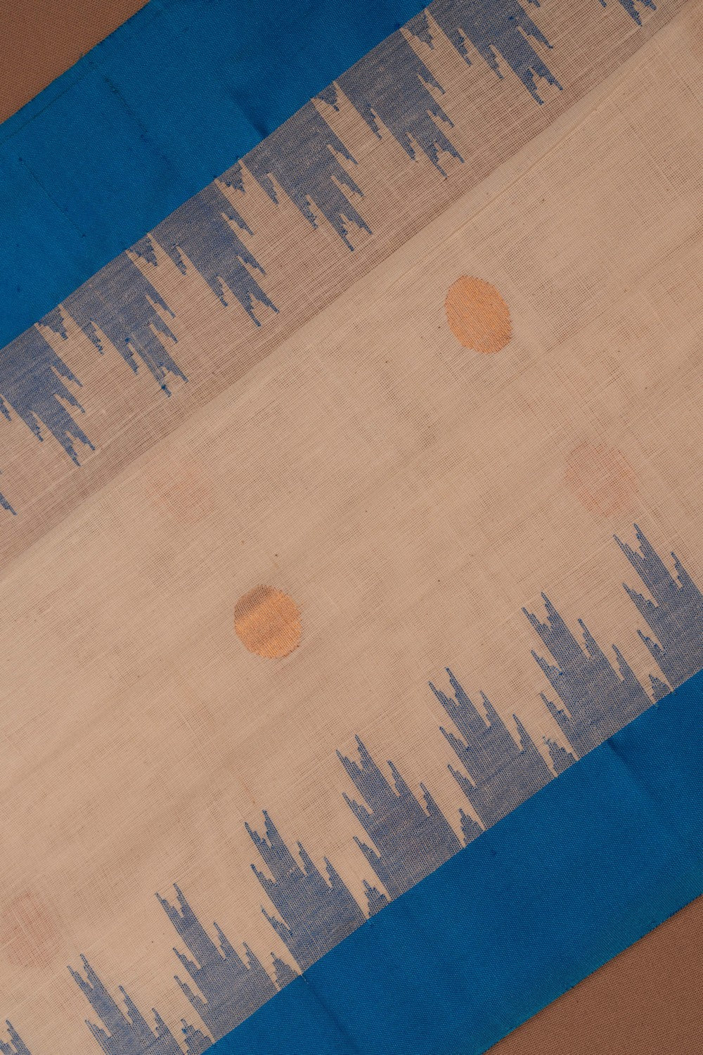 Image of Uppada Handspun Cotton Saree