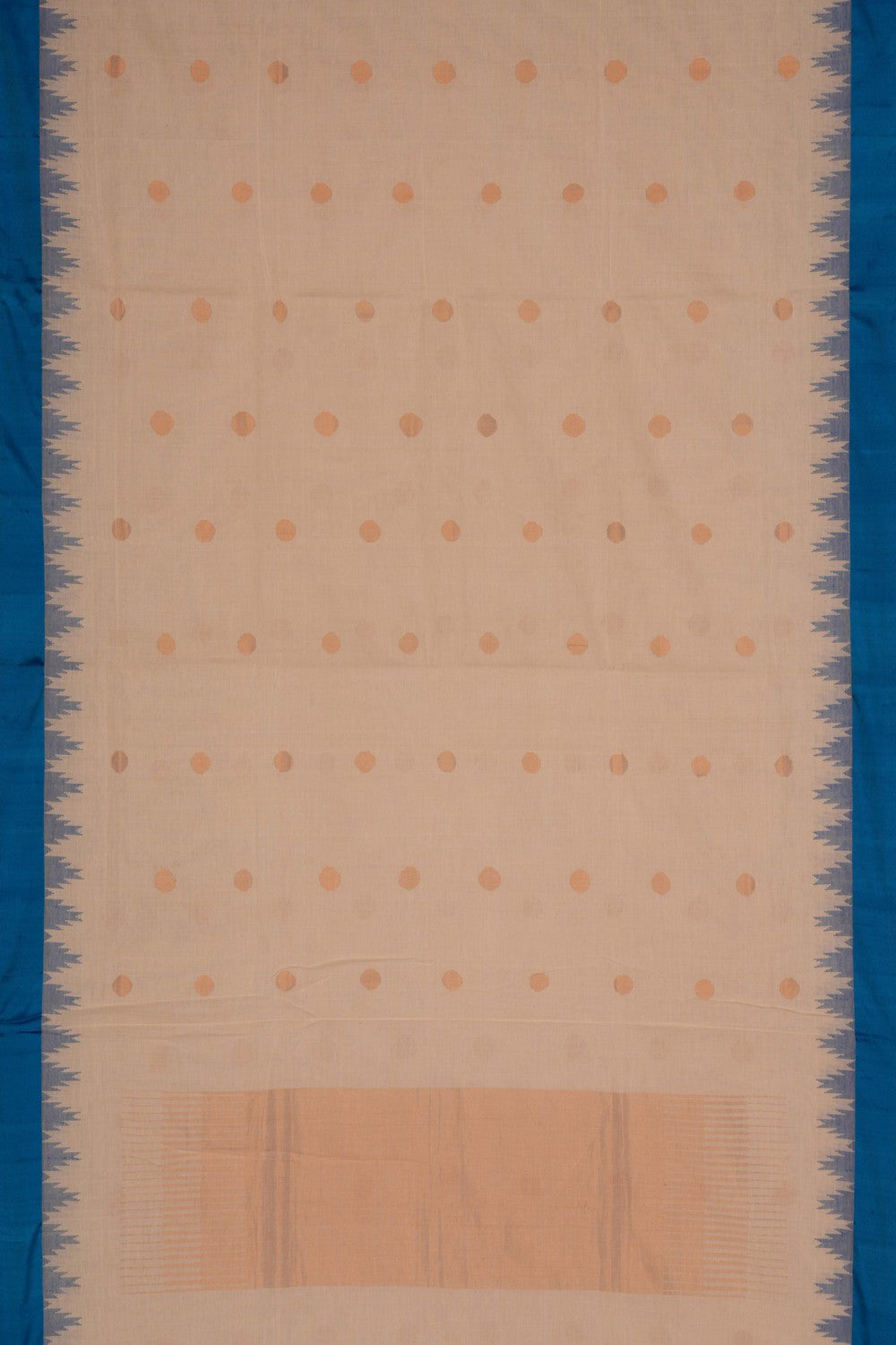 Image of Uppada Handspun Cotton Saree