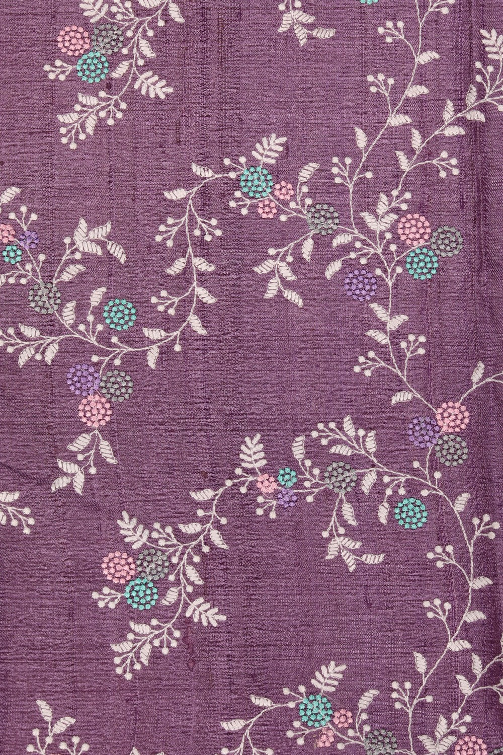 Tussar Embroidery Saree