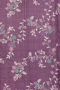 Image of Tussar Embroidery Saree