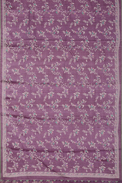 Image of Tussar Embroidery Saree