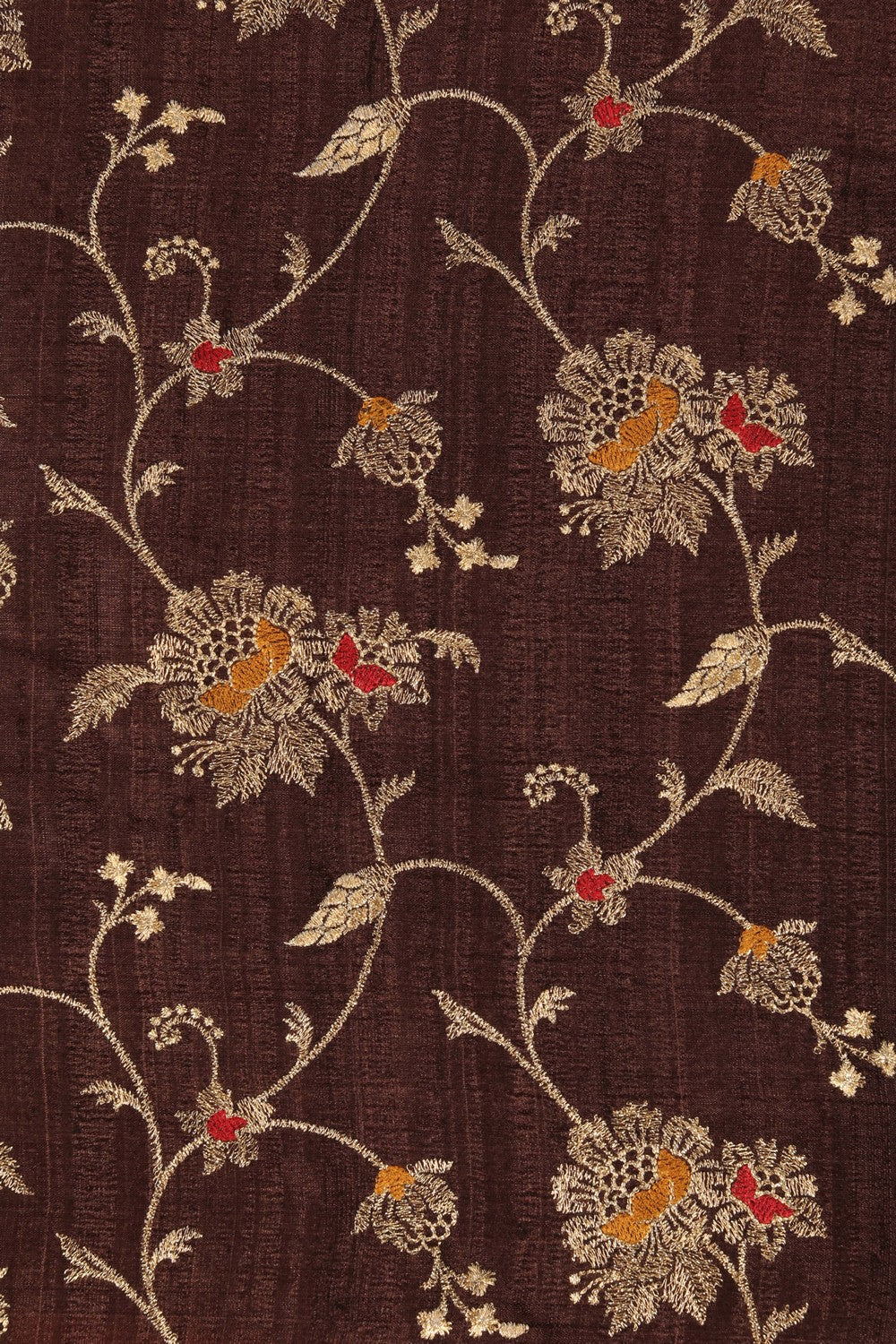 Image of Tussar Embroidery Saree