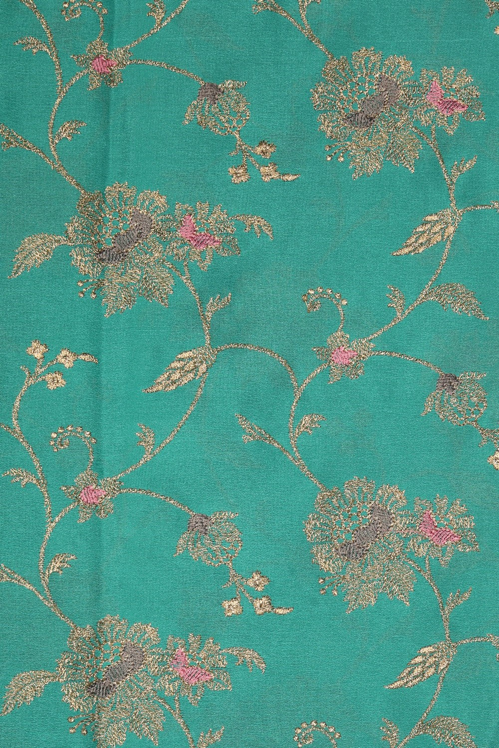 Image of Crepe Embroidery Saree