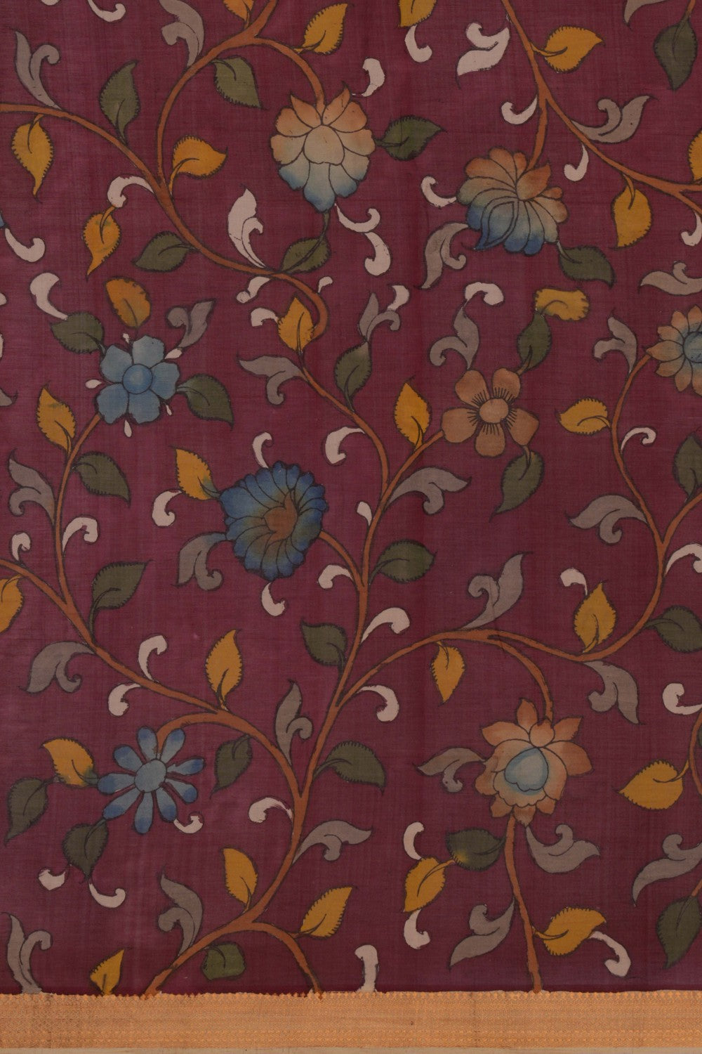 Kalamkari Mangalgiri Saree