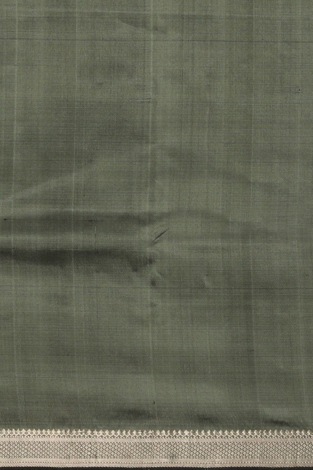 Mangalgiri Silk Grey Saree
