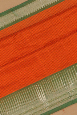 Image of Mangalgiri Silk Check Pattern Saree