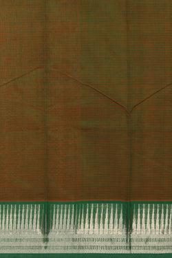 Image of Mangalgiri Silk Check Pattern Saree