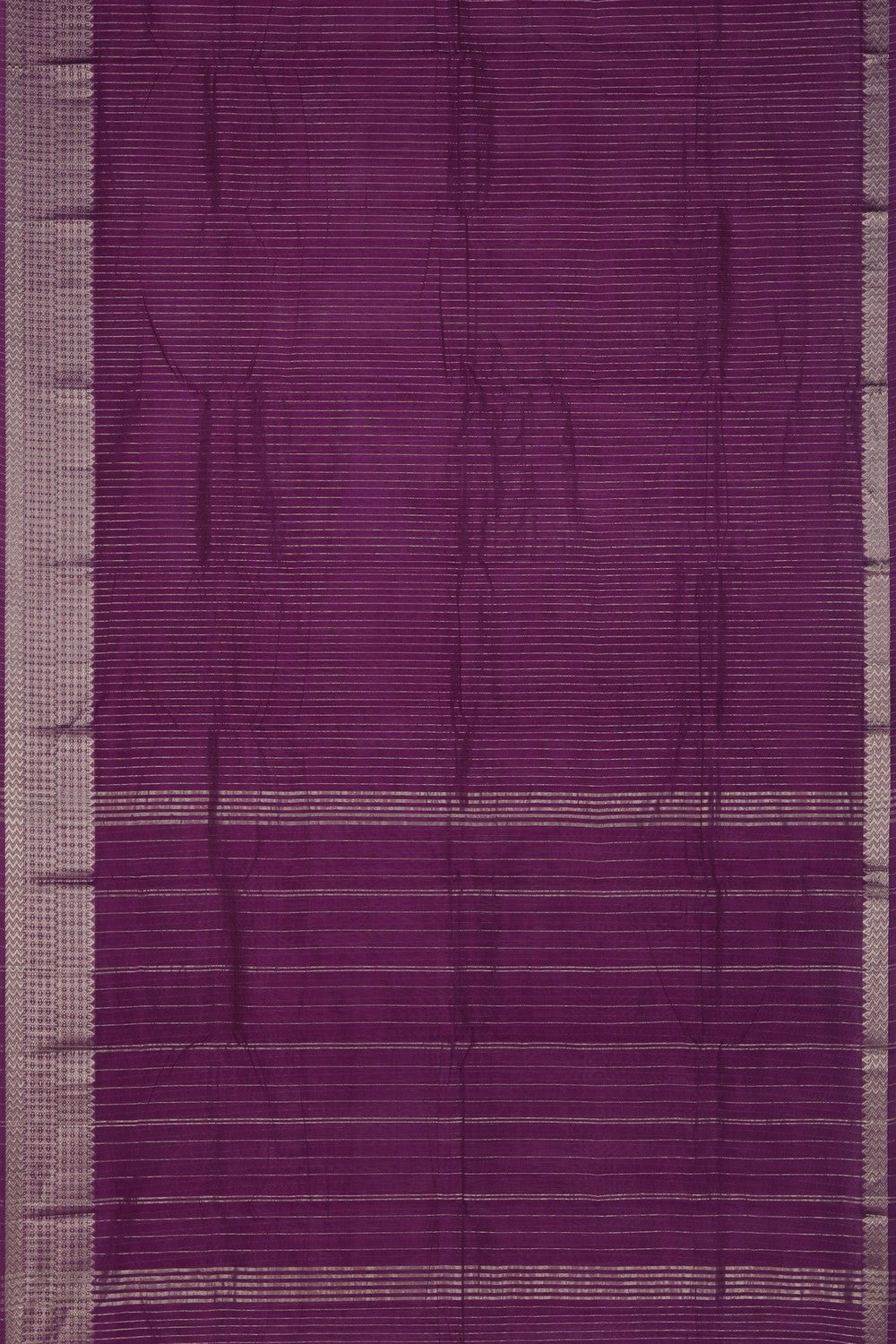 Mangalgiri Silk Purple Saree
