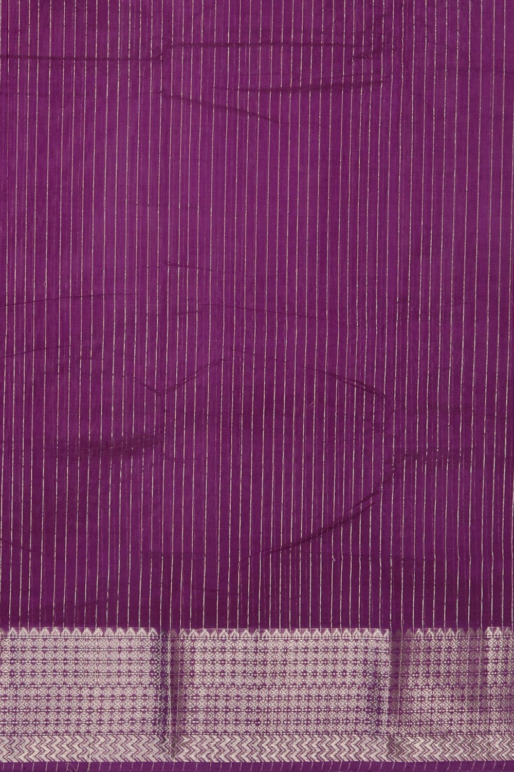Mangalgiri Silk Purple Saree