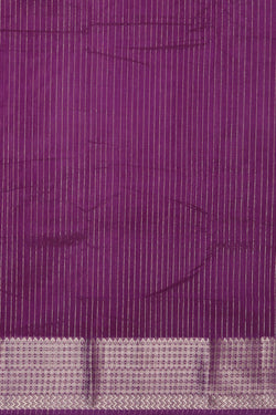 Image of Mangalgiri Silk Purple Saree