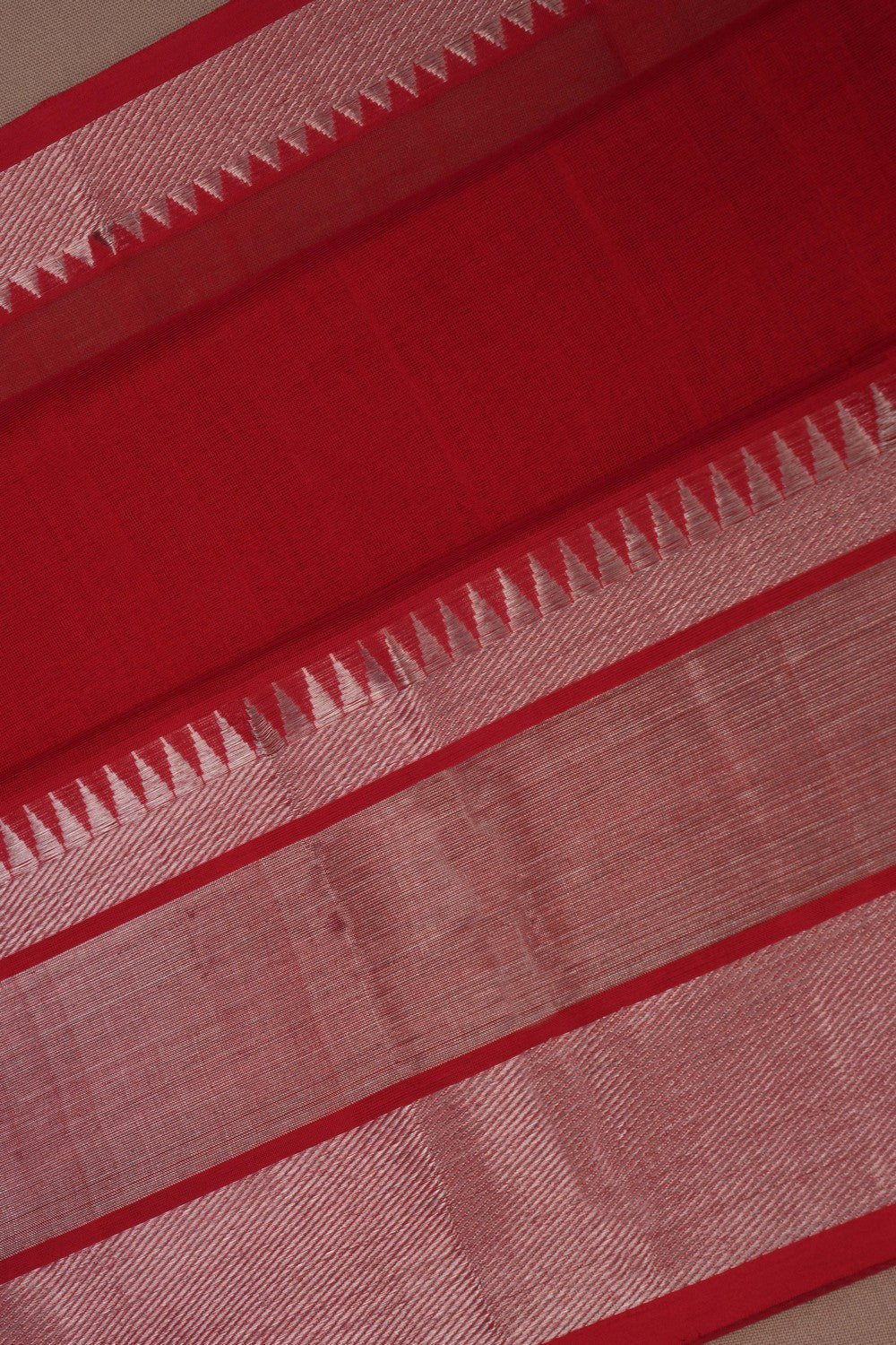 Mangalgiri Silk Pink Saree