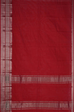 Image of Mangalgiri Silk Pink Saree