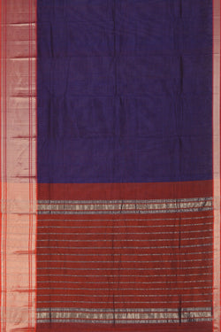 Image of Mangalgiri Silk Check Pattern Saree